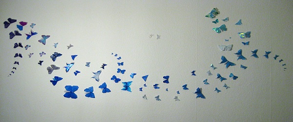 painting of butterflies