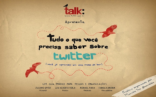 Talk twitter banner in spanish