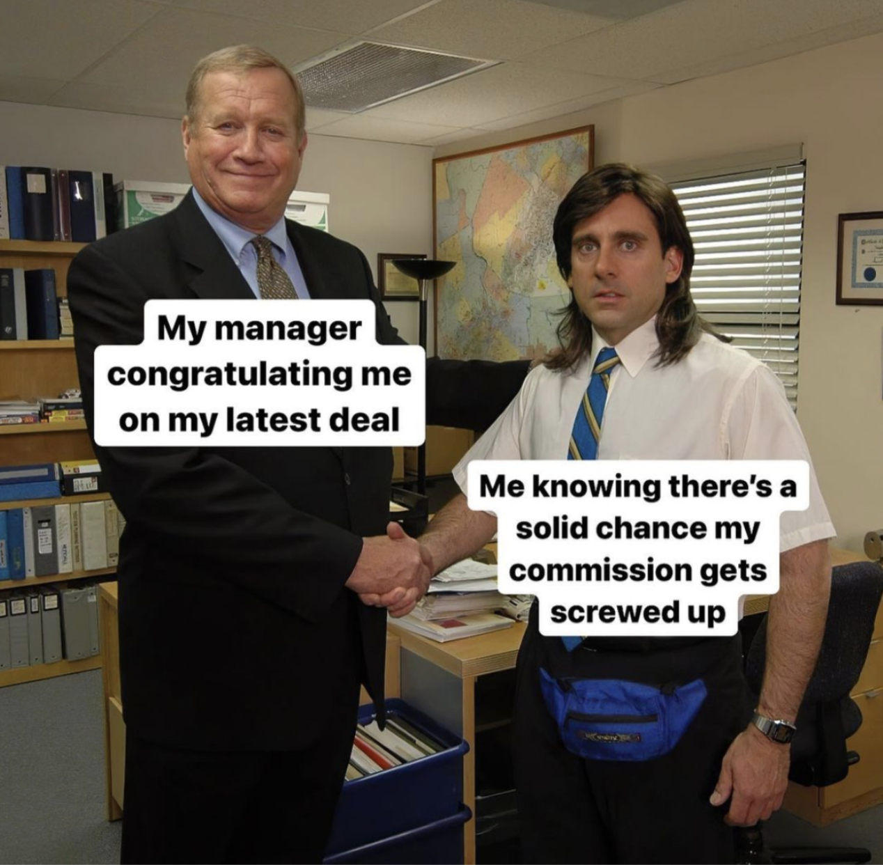 sales compensation memes