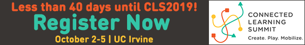 Registration banner for Connected Learning Summit 2019