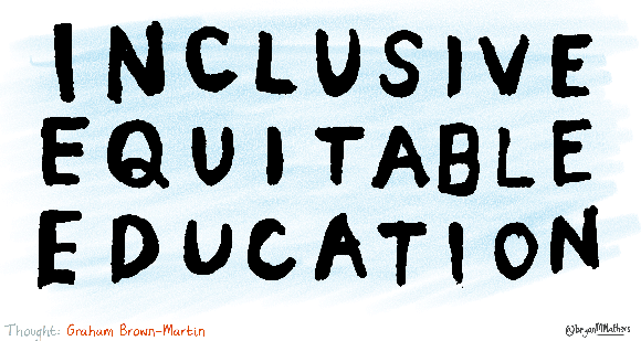Inclusive Equitable Education graphic