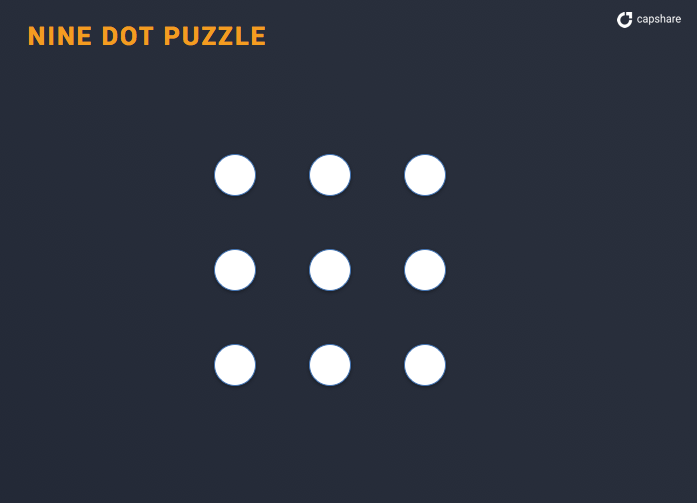 nine dot puzzel