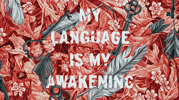 My Language is my Awakening graphic